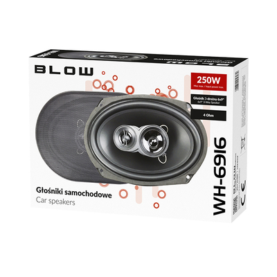 Product Ηχεία Αυτοκινήτου Blow Ζευγάρι 3 Δρόμων 6x9" base image
