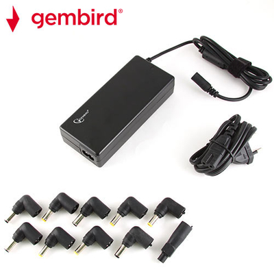Product Φορτιστής Laptop 90W Gembird AC MAINS UNIVERSAL base image