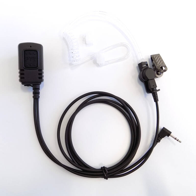 Product Ακουστικό για Walkie Talkie Osio Nt-8890 Αδιάβροχο Motorola Tlkr Με Βύσμα Για Σύνδεση Με Δεύτερο, Ptt Και Διάφανο Σπιράλ Σιλικόνης base image