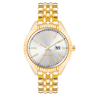 Product Γυναικείο Ρολόι Nine West Nw-2660Svgb (34mm) Μεταλλικό Μπρασελέ Χρυσό base image