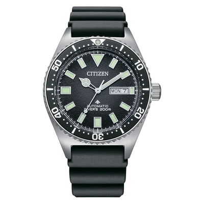 Product Ανδρικό Ρολόι Citizen Ny0120-01E (41mm) Καουτσούκ Λουράκι Μαύρο base image