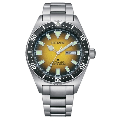 Product Ανδρικό Ρολόι Citizen Ny0120-52X (41mm) Μεταλλικό Μπρασελέ Ασημί base image
