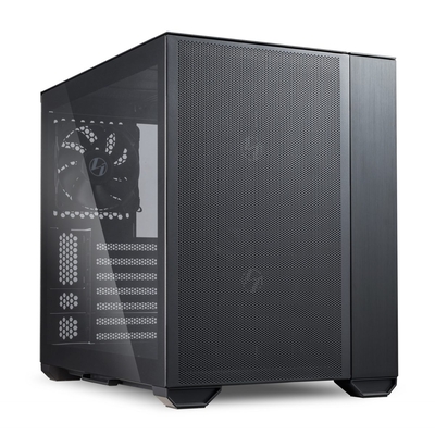 Product Κουτί Η/Υ Lian Li O11 AIR MINI Black ATX / M-ATX with 3 standard Fans (front 120mmx2, rear 120mmx1) Me base image