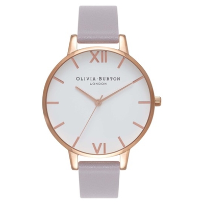 Product Γυναικείο Ρολόι Olivia Burton Ob16Bdw16 (38mm) Δερμάτινο Λουράκι Μωβ base image