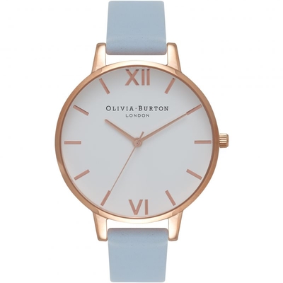 Product Γυναικείο Ρολόι Olivia Burton Ob16Bdw18 (38mm) Δερμάτινο Λουράκι Μπλε base image