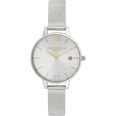 Product Γυναικείο Ρολόι Olivia Burton Ob16De02 (34mm) Μεταλλικό Μπρασελέ Ασημί base image