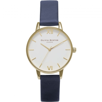 Product Γυναικείο Ρολόι Olivia Burton Ob16Mdw17 (30mm) Δερμάτινο Λουράκι Μπλε base image