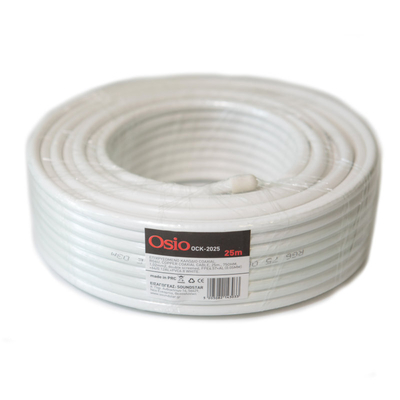 Product Καλώδιο RF Osio OCK-2025 Ομοαξονικό 25M 75Ω base image
