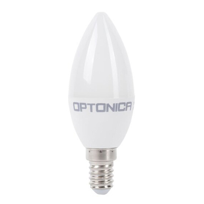 Product Λάμπα Optonica LED candle C37 1428 8W 6000K 710lm E14 base image