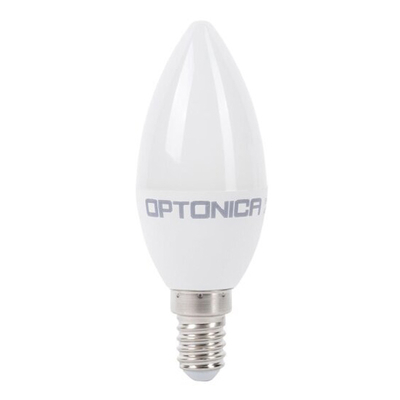 Product Λάμπα Optonica LED candle C37 1429 8W 4500K 710lm E14 base image
