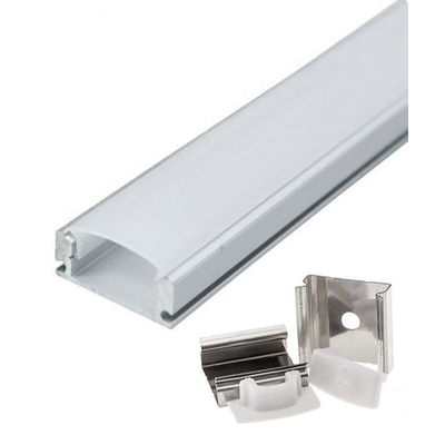 Product Ράγα για Καλωδιοταινία LED Optonica 5190, Μεταλλική, 1M base image