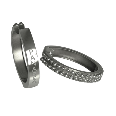 Product Γυναικεία Σκουλαρίκια Panarea Os6Ox (3 cm) από Ασήμι Steel base image