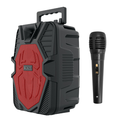 Product Karaoke Celebrat OS-60 με μικρόφωνο, 5W, BT/TF/USB/AUX, FM, μαύρο base image
