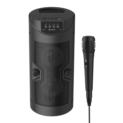 Product Karaoke Celebrat OS-09 με μικρόφωνο, 10W, 1200mAh, Bluetooth, μαύρο base image