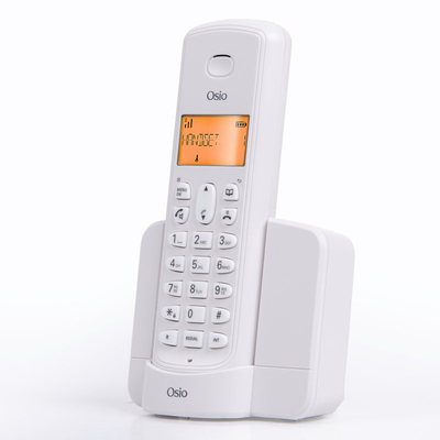 Product Ασύρματο Τηλέφωνο Osio OSD-8910W Λευκό (Ελληνικό Μενού) base image