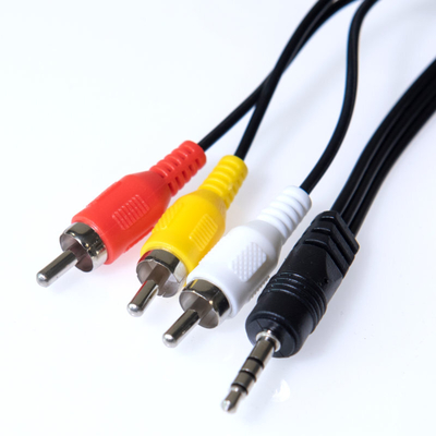 Product Καλώδιο 3,5mm Osio OSK-1116 17 mm σε 3 AV RCA 1 m base image