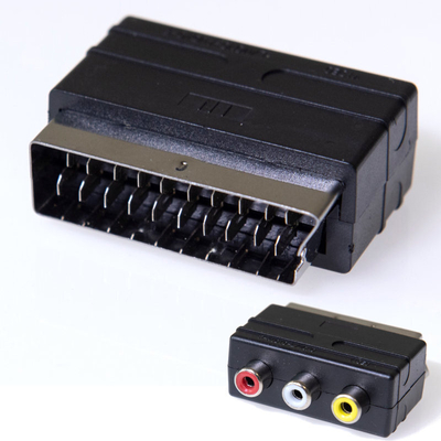 Product Αντάπτορας RCA Osio OSK-1170 θηλυκό σε SCART αρσενικό base image