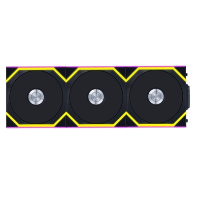 Product Case Fan Lian Li UNIFAN SL Wireless 120 -3PCS Reverse Black (Triple pack include Controller)  base image