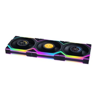 Product Case Fan Lian Li UNIFAN SL Wireless LCD 120 -3PCS Black (Triple pack include Controller)  base image