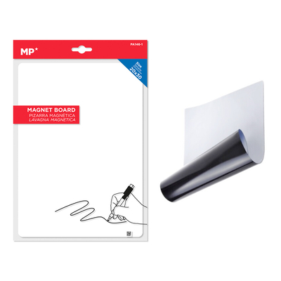 Product Πίνακας Μαρκαδόρου MP μαγνητικός PA146-1, ελαστικός, 20x30cm, λευκός base image