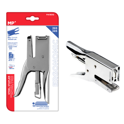 Product Μεταλλικό Συρραπτικό Mp Pa160g 16.8 X 9cm 24/6-26/6 25 Φύλλα base image