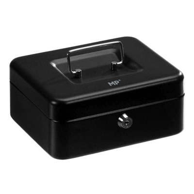 Product Κουτί Ταμείου με Κλειδί MP PA214-02 με Θήκη & λαβή, μεταλλικό, 19x14cm base image