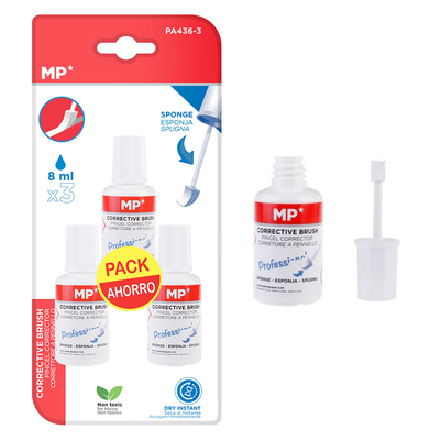 Product Διορθωτικό Υγρό Mp Με Σφουγγάρι Pa436-3 3x 8ml base image