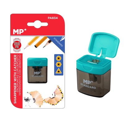 Product Ξύστρα Μολυβιών Mp Με Κάδο Pa834 Πράσινη base image