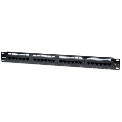 Product Patch Panel Intellinet 520955 UTP 1U base image