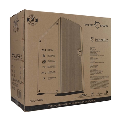 Product Κουτί Η/Υ White Shark Atx Mid Gcc-2402 Black base image