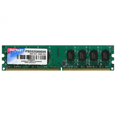 Product Μνήμη RAM Σταθερού DDR2 800 2GB Riot -6 SL base image
