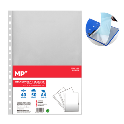 Product Διαφάνειες Α4 Mp Pc901-50 50τμχ base image