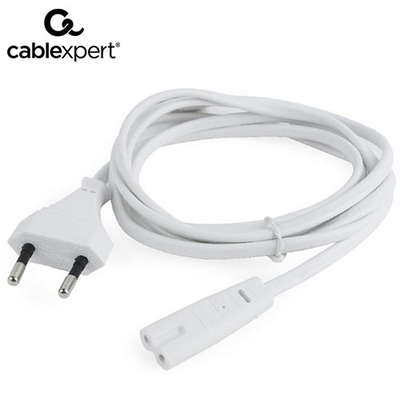 Product Καλώδιο Τροφοδοσίας Cablexpert EU INPUT 2PIN PLUG WHITE 1,8M base image