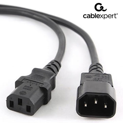 Product Καλώδιο Τροφοδοσίας Cablexpert C13 to C14 VDE APPROVED 5M base image