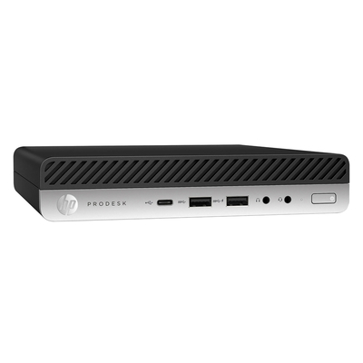 Product PC HP Prodesk 600 G4 Micro, Refurbished Grade A Repainted, I5-8400T, 8Gb, 256Gb M.2, Freedos base image