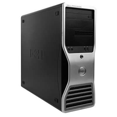 Product Refurbished PC Dell Precision T5400 Tower, E5440, 4/320GB, DVD, V3600, REF SQR base image