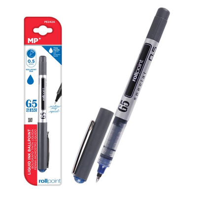Product Στυλό Διαρκείας Mp Rollpoint Pe242a Καλλιγραφίας 0.5mm Μαύρος base image