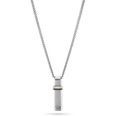 Product Ανδρικό Κολιέ Police Peagn2211611 (50+20cm) από Ατσάλι Grey base image