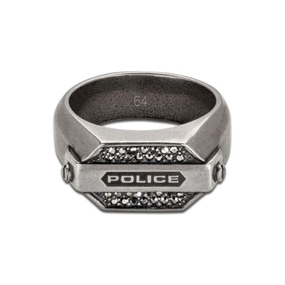 Product Ανδρικό Δαχτυλίδι Police Pejgf2008543 (66) από Ατσάλι Grey base image