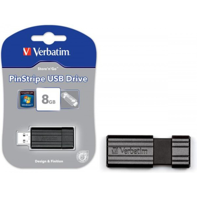 Product USB Flash 8GB Verbatim Store n' Go USB 2.0 base image