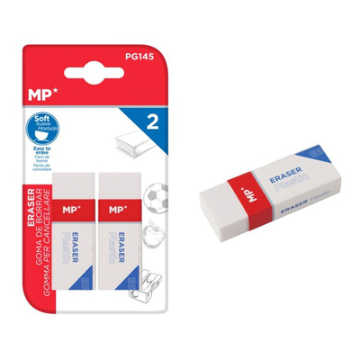 Product Γόμα Pg145 Mp 65 X 23mm Λευκή 2τμχ base image