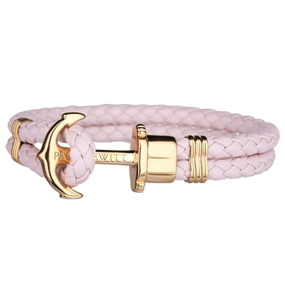 Product Βραχιόλι Unisex Paul Hewitt Ph-Ph-Lgprxxl (19-20cm) Δερμάτινο Pink base image