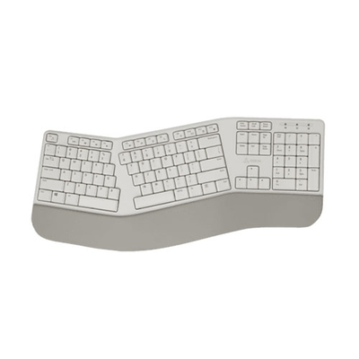 Product Πληκτρολόγιο Ασύρματο Sbox Εργονομικό White US LAYOUT base image