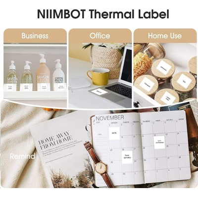 Product Αυτοκόλλητες Ετικέτες Ρολό Niimbot 50*30-230 White base image