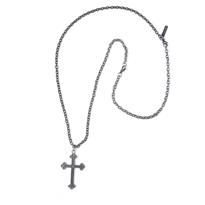 Product Ανδρικό Κολιέ Police Pj26340Pse.02 (70cm) από Ατσάλι Black base image