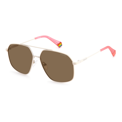 Product Unisex Γυαλιά Ηλίου Polaroid Pld6173S10Asp (58/14/140 mm) Beige base image