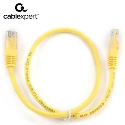 Product Καλώδιο Δικτύου Cablexpert CAT5e UTP YELLOW 0,5M base image