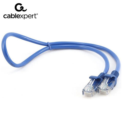 Product Καλώδιο Δικτύου Cablexpert CAT5E UTP 0,5M BLUE base image