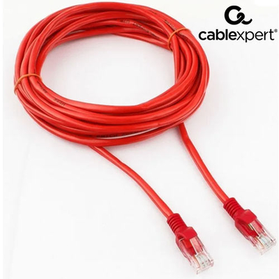 Product Καλώδιο Δικτύου Cablexpert CAT5E UTP 5M RED base image