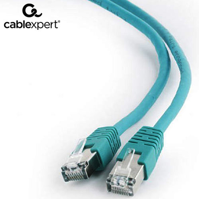 Product Καλώδιο Δικτύου Cablexpert FTP CAT6 GREEN SHIELDED 2M base image